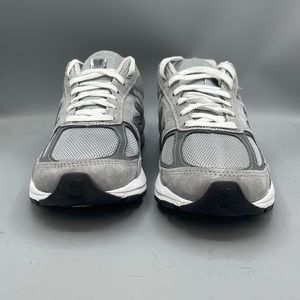 New Balance Gray and White Sneakers